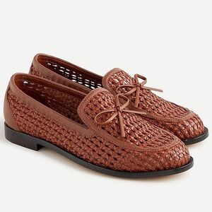 JCrew Woven Classic Loafers